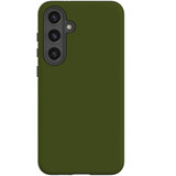 Army Green Tough Protective Cover for Galaxy S25+ Plus | Military-Grade Durability