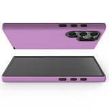 Plum Purple Tough Protective Cover for Galaxy S25 Ultra, S25+ Plus, S25 | Deep & Dependable
