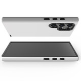 White Tough Protective Cover for Galaxy S25 Ultra, S25+ Plus, S25 | Pristine Protection