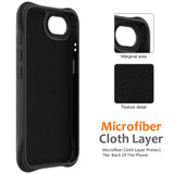 For iPhone 16e Compatible with MagSafe Case – Wave Texture, Soft Silicone Grip & Full Protection, Black | iCoverLover.com.au