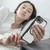 For iPhone 16e Compatible with MagSafe Case – Sleek Carbon Fiber Design for Secure Grip & Protection, Black | iCoverLover.com.au