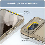 For Google Pixel 8 5G Case, Candy Series Shielding Back Cover, Clear Grey | iCoverLover Australia