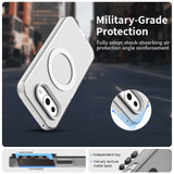 For Google Pixel 9a Case - Durable Acrylic + TPU, MagSafe Compatible Scratch-Resistant Cover, White | iCoverLover.com.au