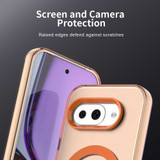 For Google Pixel 9a Case - Durable Acrylic + TPU, MagSafe Compatible Scratch-Resistant Cover, Orange | iCoverLover.com.au