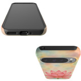 For Google Pixel 9 Pro Case Tough Protective Cover, Blooming Pink Lotus | Protective Covers | iCoverLover Australia
