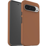 For Google Pixel 9 Pro XL Case Tough Protective Cover, Brown | Protective Covers | iCoverLover Australia