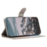 For Samsung Galaxy S25 Sunny Mandala PU Leather Case - Card Slots & Stand Cover, Grey | iCoverLover.com.au