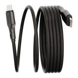 EFM Mag-Coil USB-C Cable 2M – Self-Coiling Magnetic