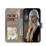 For iPhone 12 Pro Max Lace Flower Folio PU Leather Case,Holder, Card Slots, Wallet, Photo Frame, Grey | iCoverLover Australia