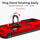 For Samsung Galaxy A54 Case, Tough Protective Cover, Slide Camera Shield, Magnetic Holder, Red | Phone Cases | iCoverLover.com.au