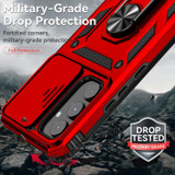 For Samsung Galaxy A54 Case, Tough Protective Cover, Slide Camera Shield, Magnetic Holder, Red | Phone Cases | iCoverLover.com.au