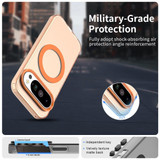 For Google Pixel 10 Pro MagSafe Compatible Case, Colorful & Shockproof Drop Protection, Orange | iCoverLover.com.au