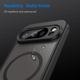 For Google Pixel 10 Pro Frosted MagSafe Compatible Case, Anti-Fingerprint & Shockproof Protection, Black | iCoverLover.com.au