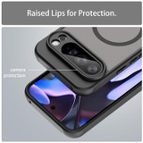 For Google Pixel 10 Pro XL Frosted MagSafe Compatible Case, Anti-Fingerprint & Shockproof Protection, Black | iCoverLover.com.au
