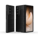 For Samsung Galaxy Z Fold7 Slim Wavy Shield Case, Full Hinge & Drop Protection, Black | iCoverLover Australia