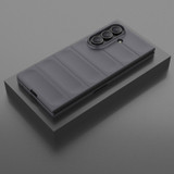 For Samsung Galaxy Z Fold7 Slim Wavy Shield Case, Full Hinge & Drop Protection, Dark Grey | iCoverLover Australia
