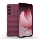 For Samsung S25 FE Soft-Lined Case | Protective Wavy Cover, Wine Red | iCoverLover Australia