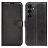 For Samsung Galaxy S25 FE PU Leather Wallet Case | Stylish Protection with Stand & Card Holder, Black | iCoverLover Australia