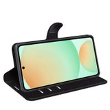 For Samsung Galaxy S25 FE PU Leather Wallet Case | Stylish Protection with Stand & Card Holder, Black | iCoverLover Australia