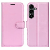 For Samsung Galaxy S25 FE PU Leather Wallet Case | Stylish Protection with Stand & Card Holder, Pink | iCoverLover Australia