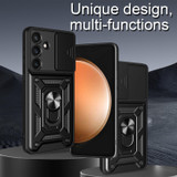 For Samsung Galaxy S25 FE Case with Camera Cover & Drop Protection, Black | iCoverLover Australia