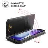 iPhone 17 Pro Max, 17 Pro, 17, 17 Air Black Fierre Shann Leather Wallet Case