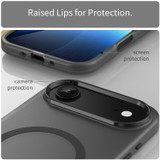 For iPhone Air MagSafe Compatible Case - Frosted Finish, Protective Cover, Black | iCoverLover.com.au