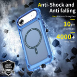 For iPhone Air MagSafe Compatible Case - Protective, Shockproof Cover & Camera Lens Protection, Clear Blue | iCoverLover.com.au