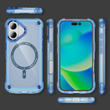 For iPhone 17 MagSafe Compatible Case - Protective, Shockproof Cover & Camera Lens Protection, Clear Blue | iCoverLover.com.au