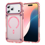 For iPhone 17 Pro MagSafe Compatible Case - Protective, Shockproof Cover & Camera Lens Protection, Clear Pink | iCoverLover.com.au