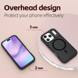 For iPhone 17 Pro Rugged MagSafe Compatible Case - Heavy-Duty Shockproof Protection, Black | iCoverLover.com.au