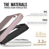 iPhone 17 Pro Max, 17 Pro, 17, 17 Air Tough Rose Gold Case Compatible with Magsafe + 2X Screen + 2X Lens Protectors