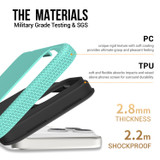 iPhone 17 Pro Max, 17 Pro, 17, 17 Air Tough Mint Case Compatible with Magsafe + 2X Screen + 2X Lens Protectors