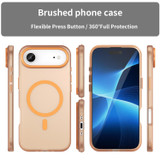 For iPhone Air MagSafe Compatible Case - Frosted Finish, Protective Cover, Orange | iCoverLover.com.au