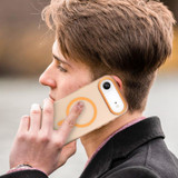 For iPhone Air MagSafe Compatible Case - Frosted Finish, Protective Cover, Orange | iCoverLover.com.au