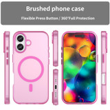 For iPhone 17 MagSafe Compatible Case - Frosted Finish, Protective Cover, Pink | iCoverLover.com.au