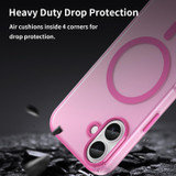 For iPhone 17 MagSafe Compatible Case - Frosted Finish, Protective Cover, Pink | iCoverLover.com.au