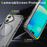 For iPhone 17 MagSafe Compatible Case - Protective, Shockproof Cover & Camera Lens Protection, Clear Black | iCoverLover.com.au