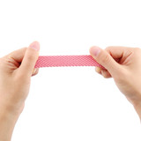 For Apple Watch Ultra 3, 49-mm Case, Nylon Woven Watchband Size Large, Pink | iCoverLover.com.au