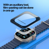 For Apple Watch Ultra 3, 49-mm Case, 9H Tempered Glass Screen Protector, Clear | iCoverLover.com.au