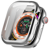 For Apple Watch Series 11, 42-mm Case, Electroplated Grippy Cover, Silver | iCoverLover.com.au