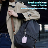 For AirPods Pro 3 Soft Silicone Case with Carabiner & Drop Protection, Lavender Grey | iCoverLover Australia
