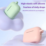 For AirPods Pro 3 Soft Silicone Case with Carabiner & Drop Protection, Pink | iCoverLover Australia