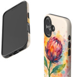For Apple iPhone 17 Case, MagSafe Compatible Protective Cover, Watercolour Flower | Protective Covers | iCoverLover Australia