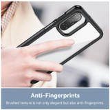 For Samsung Galaxy A17 Case - Durable Acrylic + TPU, Scratch-Resistant, Easy-Access Cover, Black | iCoverLover Australia