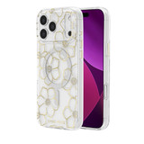 iPhone 17 Pro Max, 17 Pro, 17, Air Case-Mate Floral Gems Gold Case - MagSafe Compatible