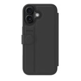 iPhone 17 EFM Venice Wallet Case - Black