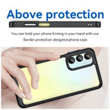 For Samsung Galaxy A16 5G & 4G Case - Durable Acrylic + TPU, Scratch-Resistant, Easy-Access Cover, Black | iCoverLover.com.au