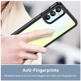 For Samsung Galaxy A16 5G & 4G Case - Durable Acrylic + TPU, Scratch-Resistant, Easy-Access Cover, Black | iCoverLover.com.au