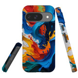 For Google Pixel 9 Case Tough Protective Cover, Vibrant Oil Painting | iCoverLover Australia